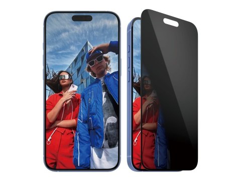 PanzerGlass Privacy Screen Protector iPhone 16 Plus / iPhone 15 Plus | Ultra-Wide Fit
