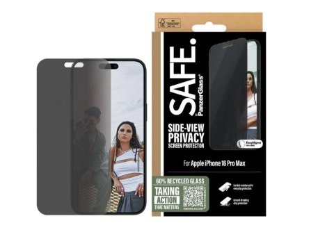SAFE by PanzerGlass Privacy Screen Protector iPhone 16 Pro Max | Ultra-Wide Fit