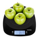 Waga kuchenna Adler z miską | MS 3179b | Podziałka 1 g | Typ wyświetlacza LCD | Czarny