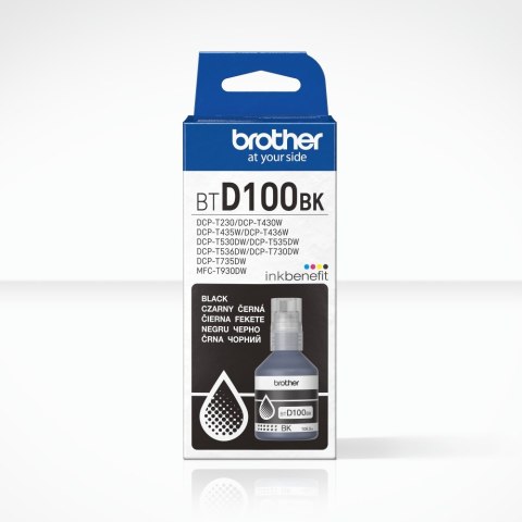 Brother BTD100BK Genuine Black Ink Bottle