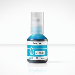 Brother BTD100C Genuine Cyan Ink Bottle