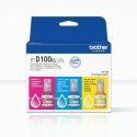 Brother BTD100CLVAL 3 Bottles Value Pack, C/M/Y