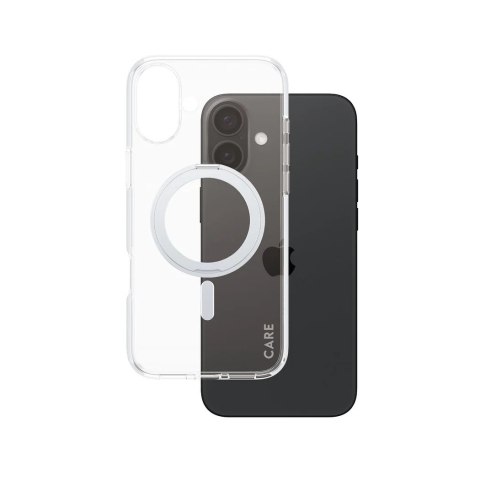 CARE by PanzerGlass Case Feature Silver Kickstand & MagSafe iPhone 16 Plus | CARE