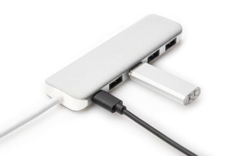 Digitus | Ładowanie | 4-portowy koncentrator USB typu C (USB 3.0) + PD