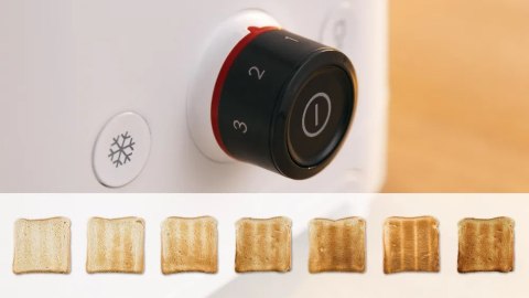 Toster kompaktowy Bosch | TAT3M121 MyMoment | Liczba gniazd 2 | Materiał obudowy tworzywo sztuczne | Biały