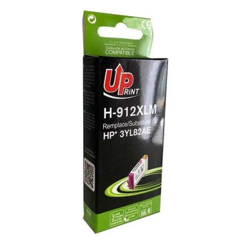 UPrint kompatybilny ink / tusz z 3YL82AE, HP 912XL, magenta, 825s, dla HP Officejet 8012, 8013, 8014, 8015 OJ Pro 8020