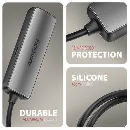 Adapter AXAGON RVC-HI8KPD USB-C -> HDMI 2.1, 8K/60Hz, 4K/144Hz, HDR10+, PD 100W | AXAGON