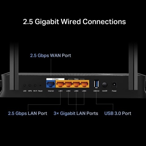 TP-LINK Archer BE3600 Dual-Band Wi-Fi 7 Router