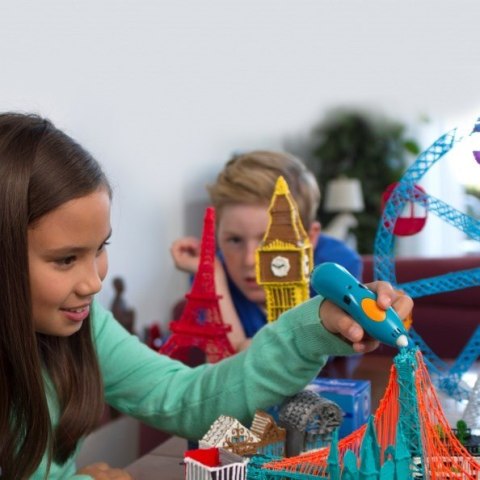 FILAMENT 3DOODLER START EKO, 2.5MM, 75 SZTUK, 3 KOLORY, POM, ŻÓŁTY, ZIEL 3DS-ECO-MIX2-75