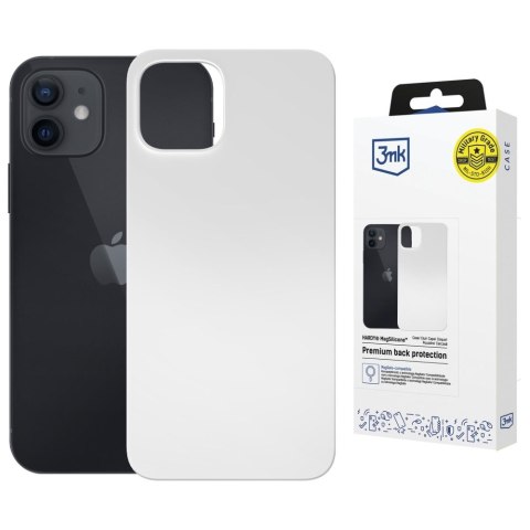 Etui 3MK Hardy MagSilicone do Apple iPhone 12 biały