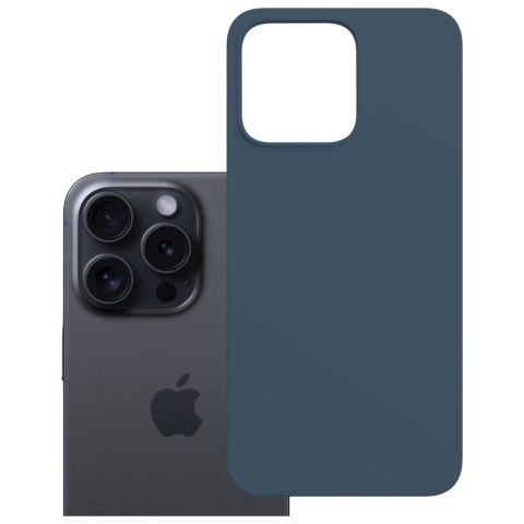 Etui 3MK Hardy MagSilicone do Apple iPhone 15 Pro Max niebieski