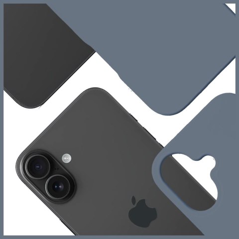 Etui 3MK Hardy MagSilicone do Apple iPhone 16 ultramarine