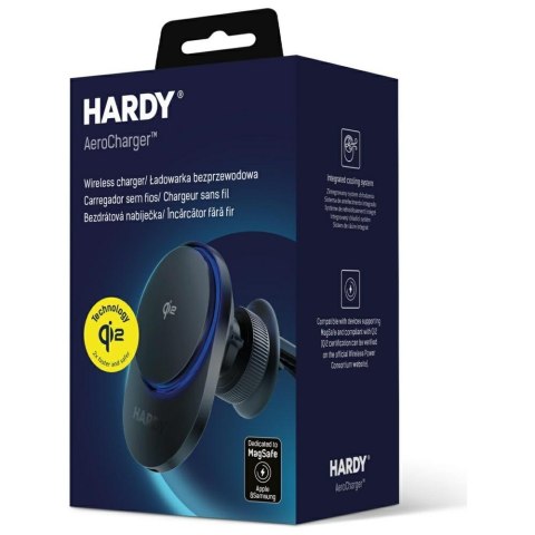 Ładowarka indukcyjna 3MK Hardy AeroCharger 15W MPP Qi2 czarny