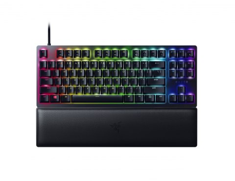 Razer | Huntsman V2 Tenkeyless | Gaming keyboard | Optical Gaming Keyboard | RGB LED light | US | Black | Wired | Clicky Purple 