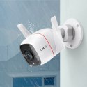 TP-link IP kamera Wi-Fi do monitoringu zewnętrznego Full HD, Wifi 2.4 GHz, biała, 3MP, tryb nocny, alarm, detekcja ruchu
