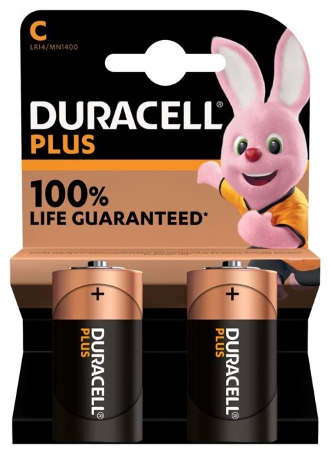 Duracell | C | Alkaline | 2 pc(s) | Plus MN1400