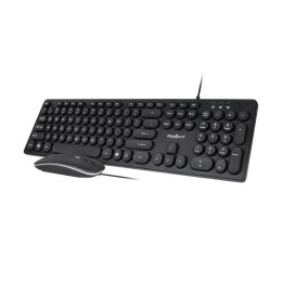 Zestaw klawiatura i mysz przewodowa Rebel WDS200