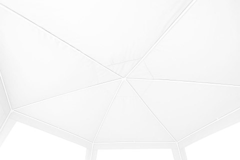 Namiot pawilon ogrodowy handlowy 2x2x2 m z oknami biały MultiGarden