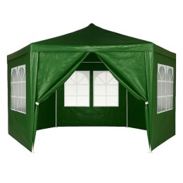 Namiot pawilon ogrodowy handlowy 2x2x2 m z oknami zielony MultiGarden