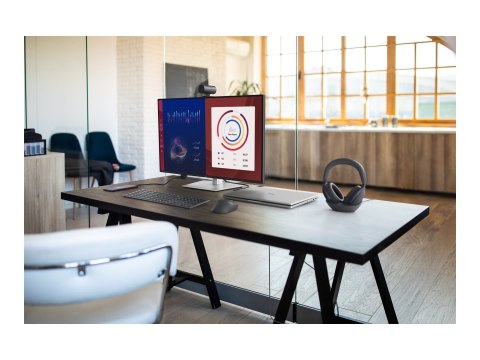 Dell LCD P3225QE 32" IPS UHD/3840x2160/HDMI,DP,USB-C,USB,RJ45/Black,Silver