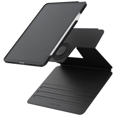 Etui UNIQ Rovus Snapmount Magnetic 360 Rotating Detachable do iPad Pro 13" M4 (2024) czarny