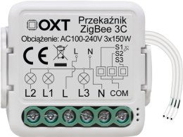 Moduł OXT mini przekaźnik 3 obwody ZigBee TUYA