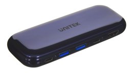 UNITEK HUB USB-C STORAGE M.2, HDMI, USB-C PD 100W,