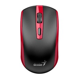 Mysz bezprzewodowa, Genius ECO-8150, czarno-czerwona, optyczna, 1200DPI