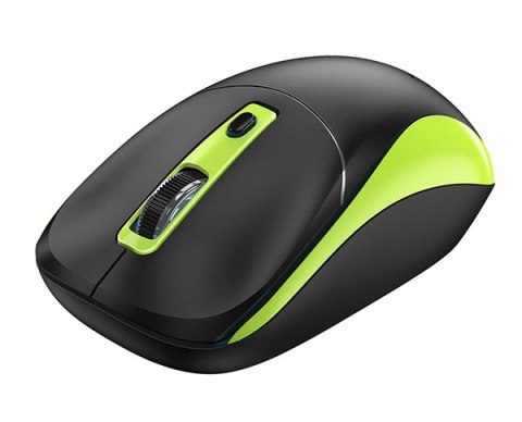 Mysz bezprzewodowa, Genius NX-7123, czarno-zielona, optyczna, 1200DPI
