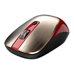 Mysz bezprzewodowa, Genius NX-7125, czerwono-złoty, optyczna, 1200DPI