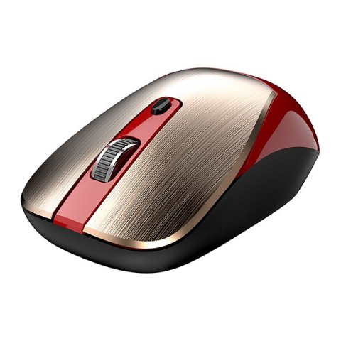 Mysz bezprzewodowa, Genius NX-7125, czerwono-złoty, optyczna, 1200DPI