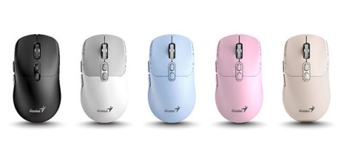 Mysz bezprzewodowa, Genius NX-8080S BT, beżowa, optyczna, 1600DPI