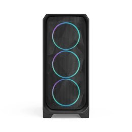 Fractal Design Meshify 3 | Black RGB TG Light Tint | Mid-Tower | Power supply included No | ATX