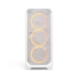 Fractal Design Meshify 3 | White RGB TG Clear Tint | Mid-Tower | Power supply included No | ATX