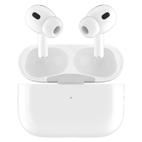 Defender APODS, słuchawki z mikrofonem, bezprzewodowa, biała, douszne, BT 5.4, TWS, etui ładujące typ bluetooth