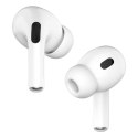 Defender APODS, słuchawki z mikrofonem, bezprzewodowa, biała, douszne, BT 5.4, TWS, etui ładujące typ bluetooth