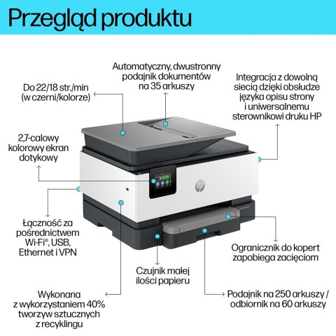 Urządzenie wielofunkcyjne HP OfficeJet Pro 9120b
