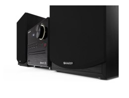 Sharp XL-B512(BK) Mikrosystem Hi-Fi, CD/FM/USB/Bluetooth v5.0, 45W, czarny Sharp | Mikrosystem Hi-Fi | XL-B512(BK) | Port USB | 