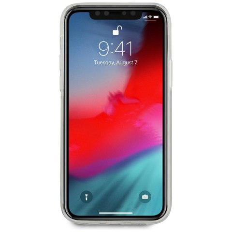 Guess GUHCP12LPCUCHWH iPhone 12 Pro Max 6,7" biały/white hardcase Gold Chain Collection