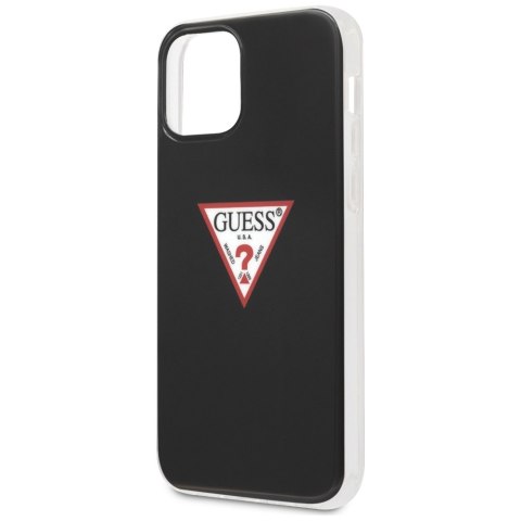 Guess GUHCP12LPCUCTLBK iPhone 12 Pro Max 6,7" czarny/black hardcase Triangle Collection