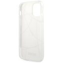 Guess GUHCP12SPCUCHWH iPhone 12 mini 5,4" biały/white hardcase Gold Chain Collection
