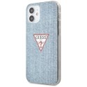 Guess GUHCP12SPCUJULLB iPhone 12 mini 5,4" niebieski/light blue hardcase Jeans Collection