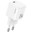 Ładowarka sieciowa USAMS JO Series CC260 20W USB-C + kabel USB-C/USB-C 1m biały