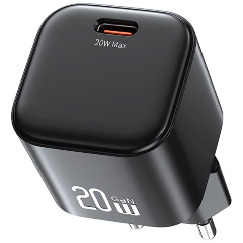 Ładowarka sieciowa USAMS JO Series CC260 20W USB-C + kabel USB-C/USB-C 1m biały