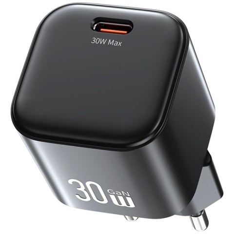 Ładowarka sieciowa USAMS JO Series CC262 30W USB-C + kabel USB-C/USB-C 1m biały