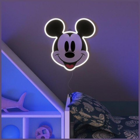 Neon Yellowpop Disney Mickey Printed Face