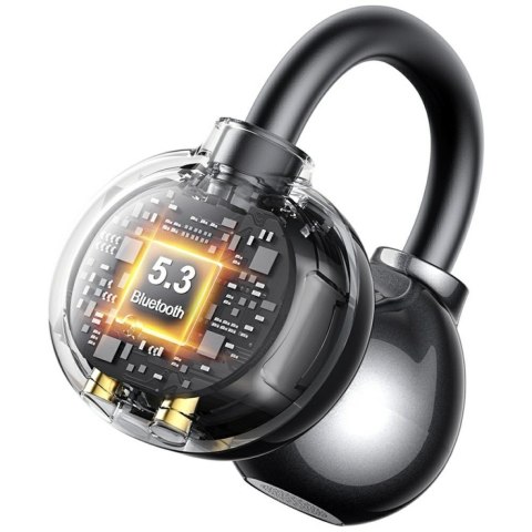 Słuchawki Bluetooth USAMS Echo R02 Clip-on bezprzewodowe szary