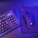 Marvo CM310 EN, RGB zestaw klawiatura + mysz i podkładka dla graczy, US, do gry, membranowa typ przewodowa (USB), czarna, podświ