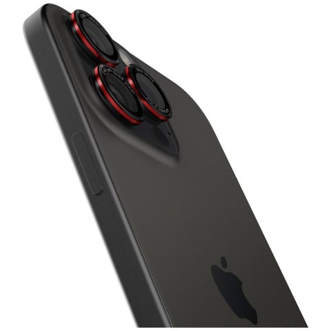 Ochrona na obiektyw aparatu Spigen Optik.Tr Camera EZ FIT Lens do Apple iPhone 17 Pro Max / 17 Pro / 16 Pro Max / 16 Pro /