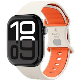 Pasek Spigen Nano Pop do Apple Watch 6/7/8/9/10/SE (40/41/42 mm) beżowy